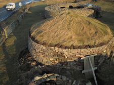 Old Scatness Broch roundhouse